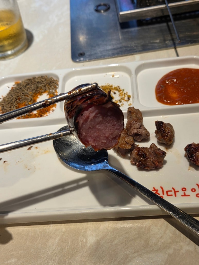 칭다오양꼬치 사진