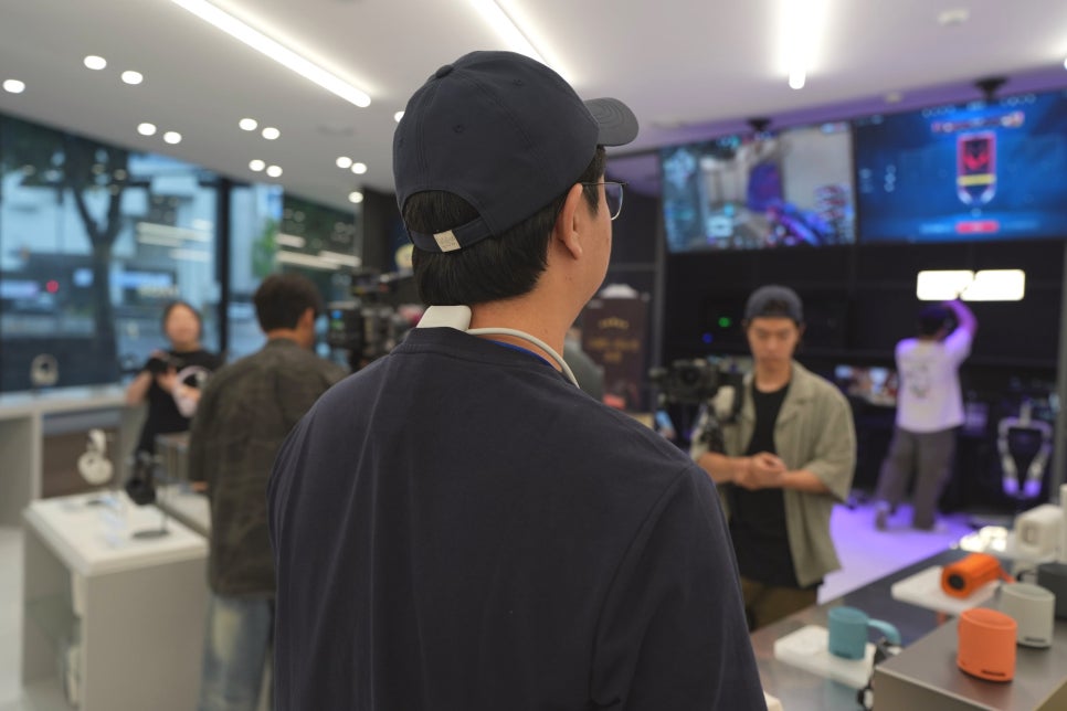 소니스토어 압구정 리뉴얼, 카메라부터 렌즈, 게이밍까지 직접 둘러본 체험공간 데이트코스 후기 이미지 13