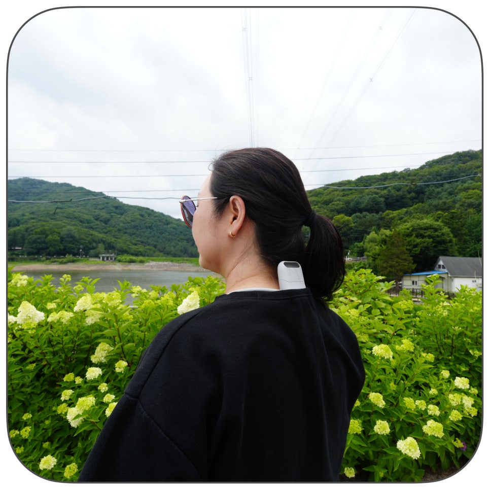 레온포켓 6, 레온포켓 프로플러스 리뷰, 야외에서 목덜미 열감 낮추는 웨어러블 쿨링기기