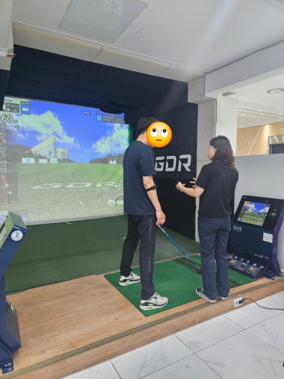 안양 골프 레슨, 가자GDR골프실내연습장 1:1 맞춤 코칭 — 사진 3