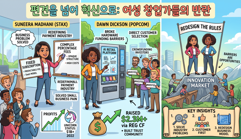 여성 창업가 성공 사례