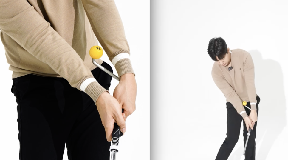 허석프로 골프스윙연습기, 아이언 정타율 높이는 비결은? — 사진 3