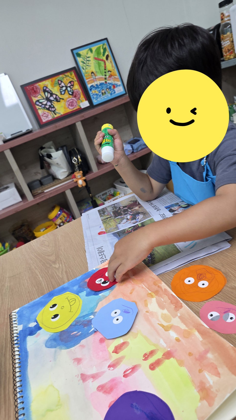 김포 초등미술학원, 아이가 먼저 찾은 상상숲 후기 — 사진 4