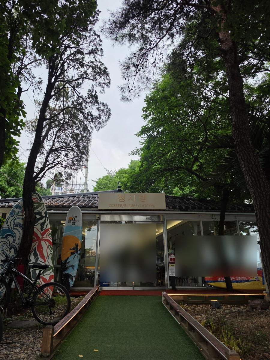 남양주 애견동반 한강뷰 맛집, 청시행 강릉수제버거 방문 후기