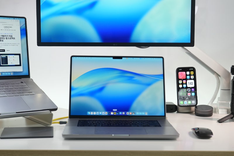 중고 노트북 맥북프로 16인치 M1 Pro, 블로그와 AI 작업용으로 써보니