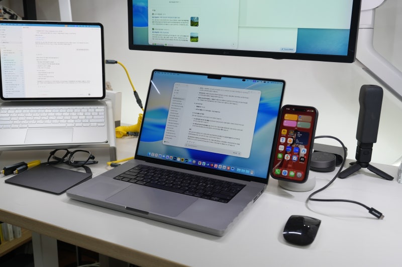 중고 노트북 맥북프로 16인치 M1 Pro, 블로그와 AI 작업용으로 써보니