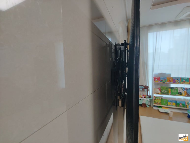 광신프로그레스 삼성 65인치 시공사진 4