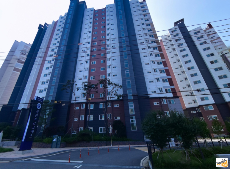 광신프로그레스 삼성 65인치 시공사진 1