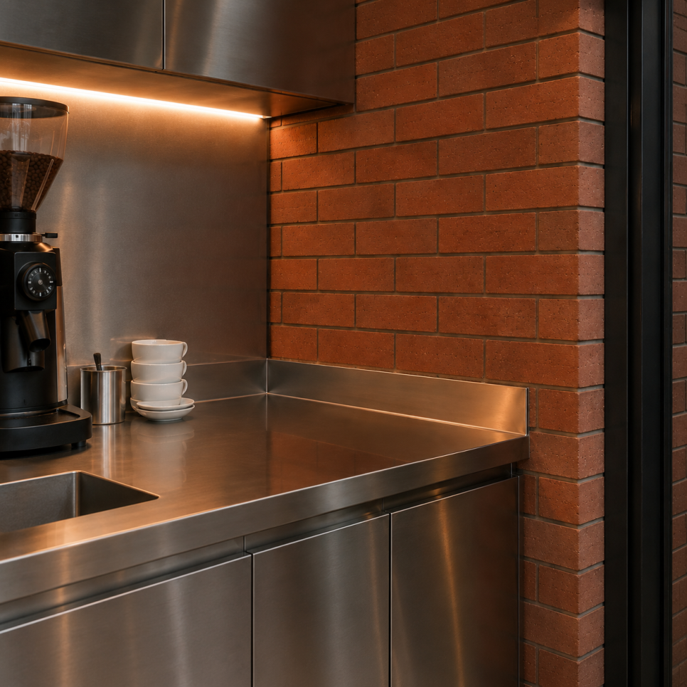 BRICK COFFEE BAR project visualization