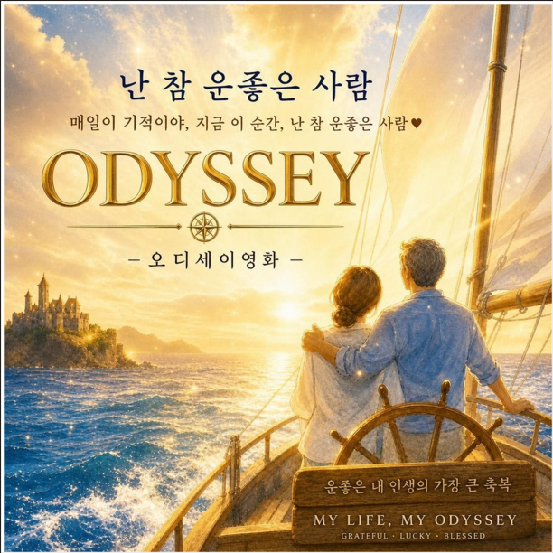 오디세이: 난 참 운 좋게 만난 사람, 내 인생의 가장 큰 축복 : 네이버 블로그