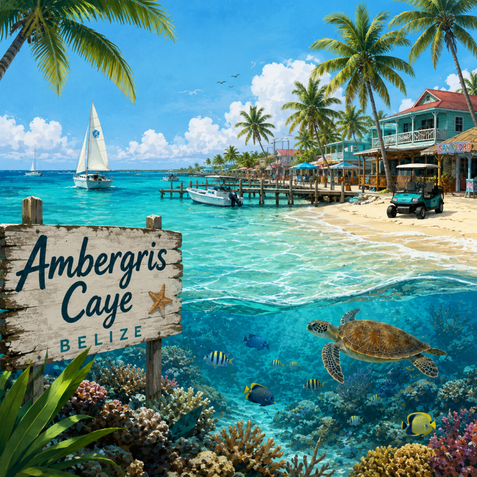 [명랑한 스페인어] #578. 암버그리스 키 (Ambergris Caye) : 네이버 블로그