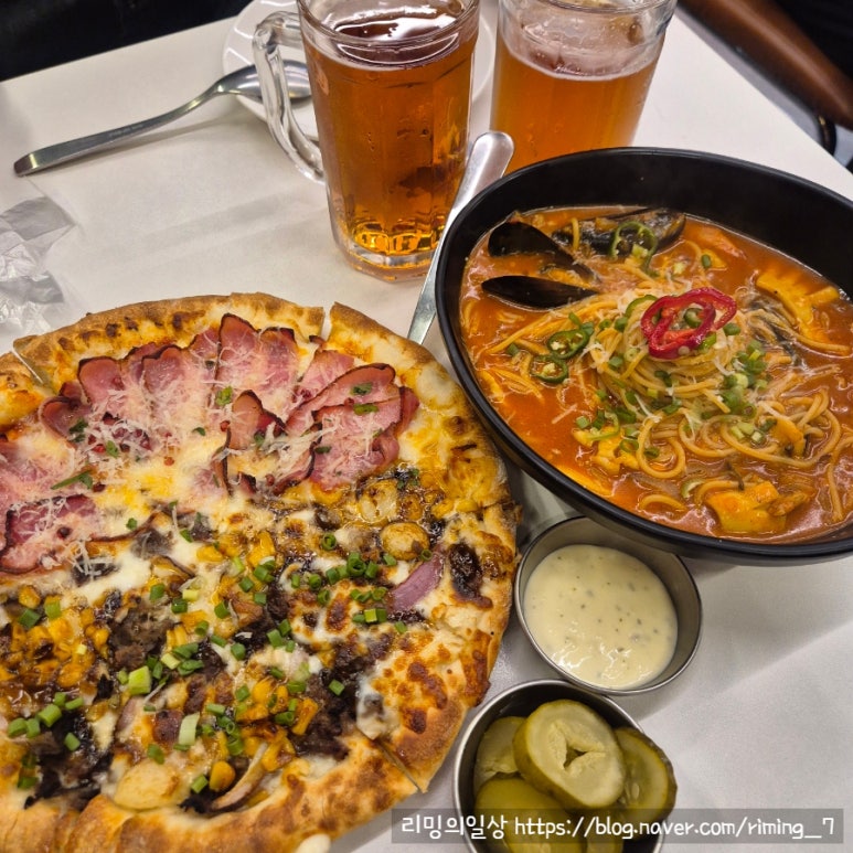 부산 서면 피자 맛집 피자드시우 임실치즈 피자 솔직후기 : 네이버 블로그