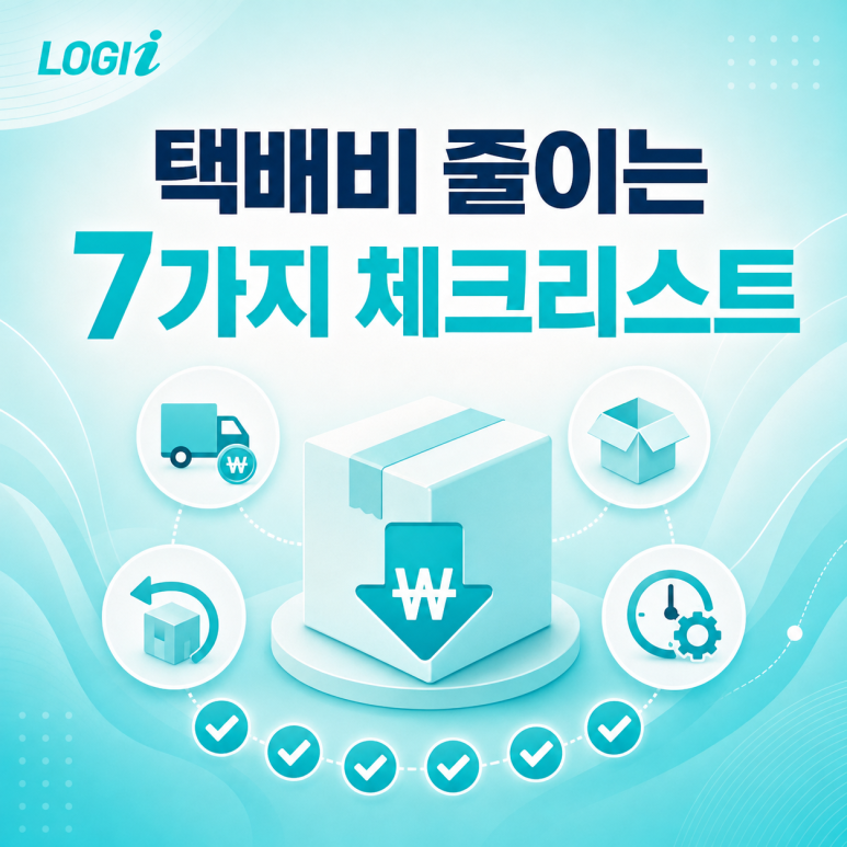 쇼핑몰 셀러가 택배비를 줄이는 7가지 체크리스트