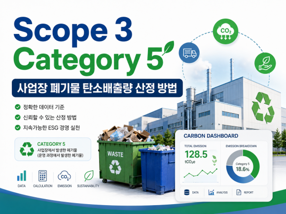 SCS)Scope 3 Category 5란? 사업장에서 발생한 폐기물의 탄소배출량 산정 방법!! : 네이버 블로그
