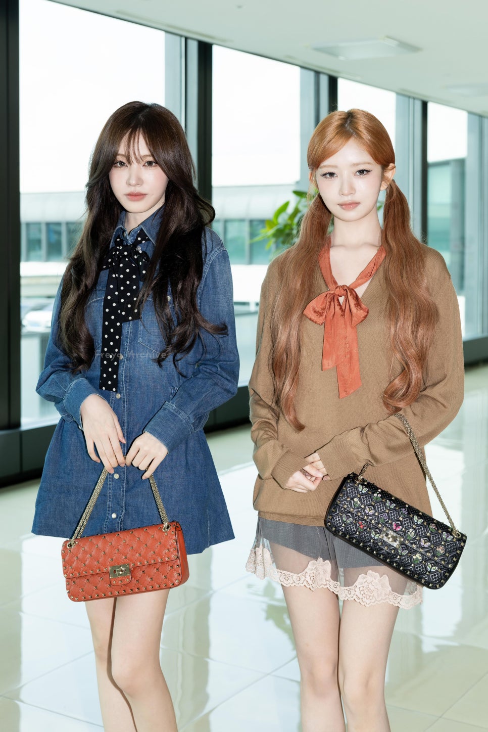 블링블링하고 화려한 발렌티노 FW2026 컬렉션을 입은 아이브 리즈와 레이 다시 화제가 되는 흐름이다 이미지 6