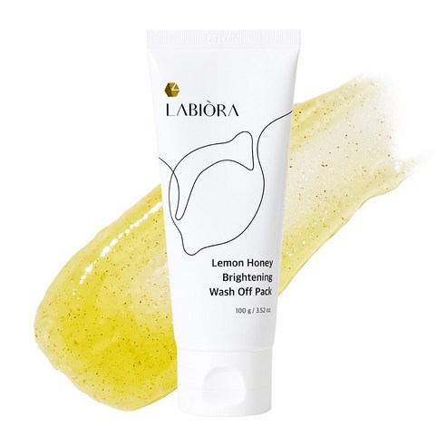 Labiora Bae Jong-ok Lemon Honey Exfoliating Wash-Off Pack 100g