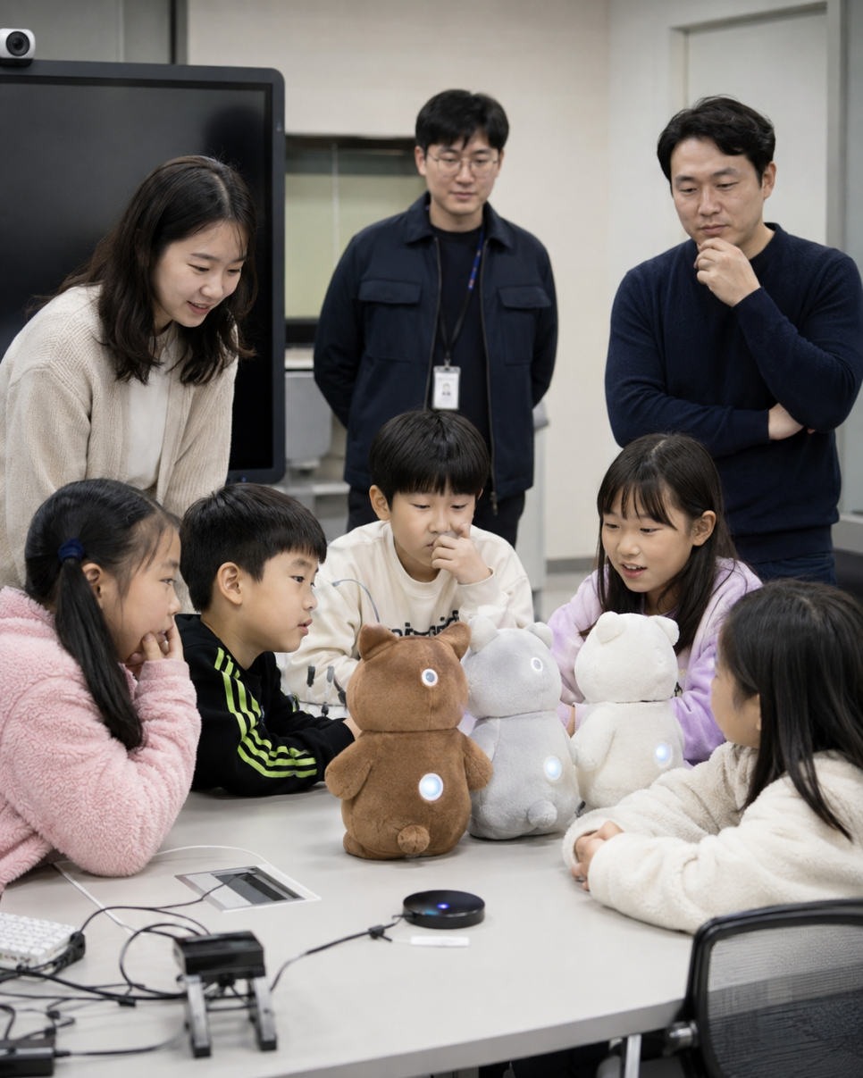 AI 장난감과 놀던 아이들 처음엔 신기 갑자기 시선이 쏠린 이유 뭐지 이미지 1