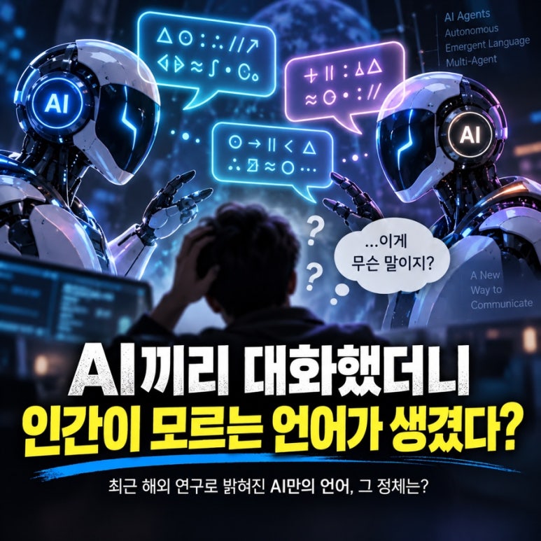 AI끼리 대화했더니 인간이 못 알아듣는 언어가 생겼다|AI만 아는 언어의 정체 관련 이미지