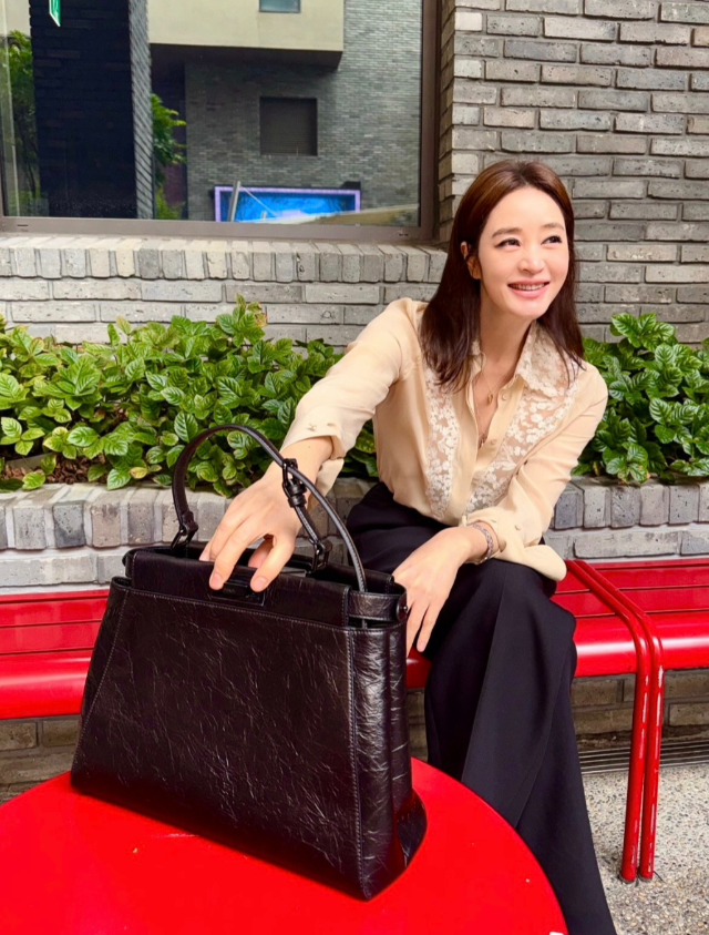 김혜수가 들었더니 가방이 더 커 보였다 170cm 비율에도 존재감 남달랐던 빅백 다시 화제가 되는 흐름 이미지 4