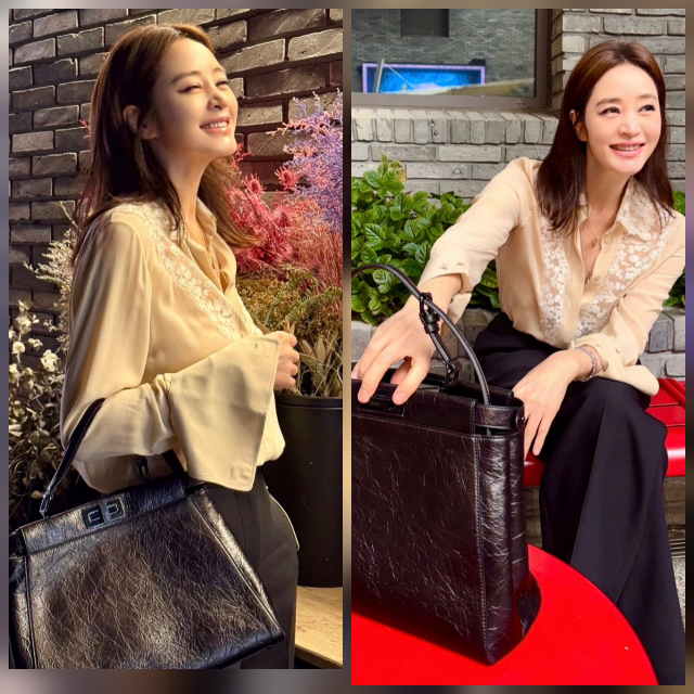 김혜수가 들었더니 가방이 더 커 보였다 170cm 비율에도 존재감 남달랐던 빅백 다시 화제가 되는 흐름 이미지 5