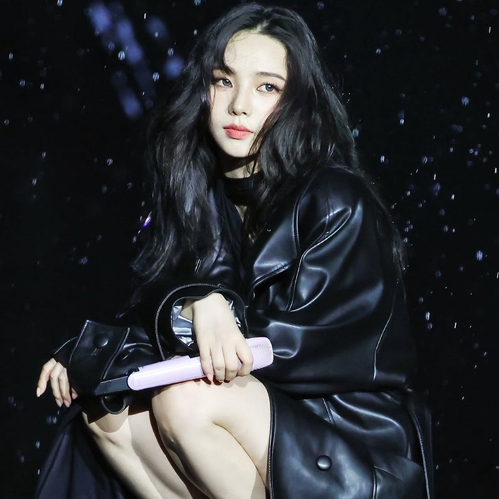 카리나가 가죽 롱코트를 입자 분위기가 달라졌다 월드투어에서 화제 된 시크한 무대룩 영상 하나로 반응 쏟 이미지 6