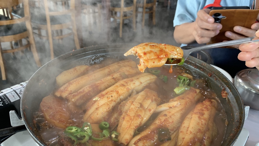 순살갈치조림 맛집 서귀포 맛집 강아지 동반 순천미향 : 네이버 블로그