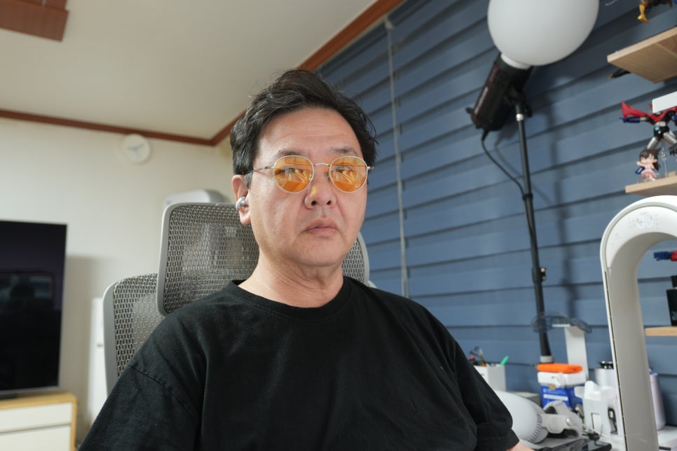웨어웨어 블루라이트 차단 안경 APEX, 맥북 작업에 써본 가벼운 보안경