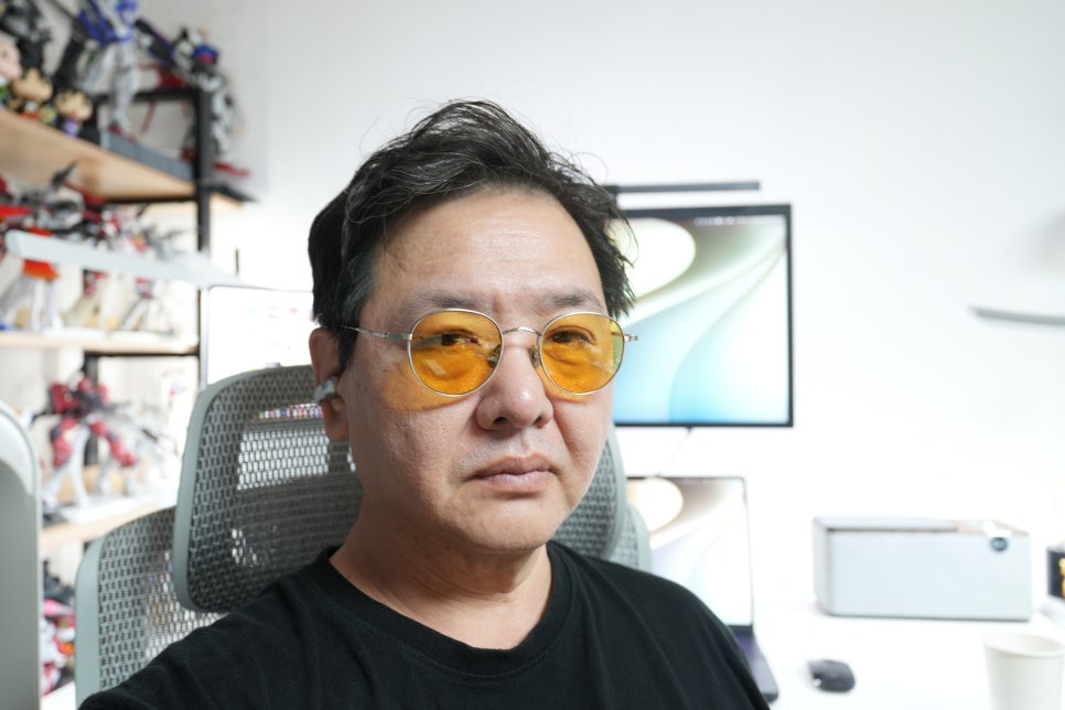 웨어웨어 블루라이트 차단 안경 APEX, 맥북 작업에 써본 가벼운 보안경
