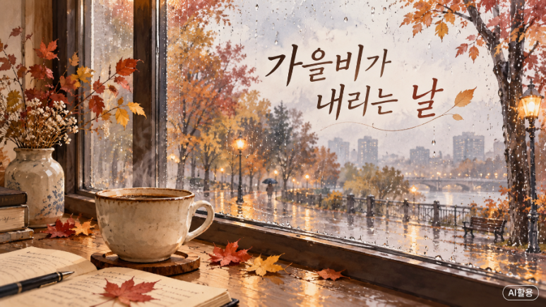 가을비가 내린다. : 네이버 블로그