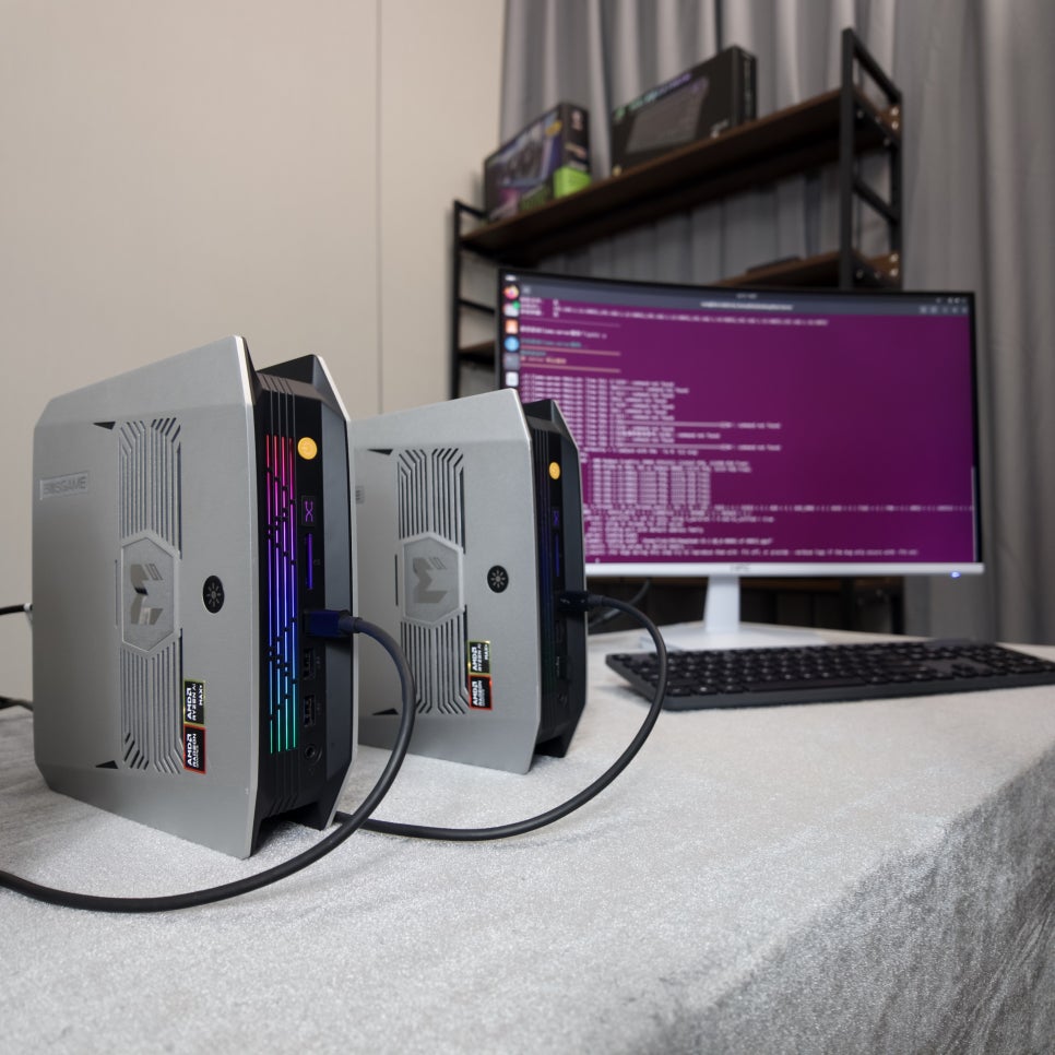 미니PC BOSGAME M5, 128GB 메모리로 준비하는 로컬 AI 작업 환경