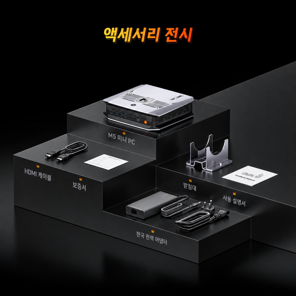 미니PC BOSGAME M5, 128GB 메모리로 준비하는 로컬 AI 작업 환경