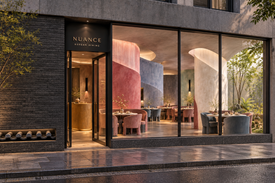 NUANCE KOREAN DINING · KAIROS DESIGN