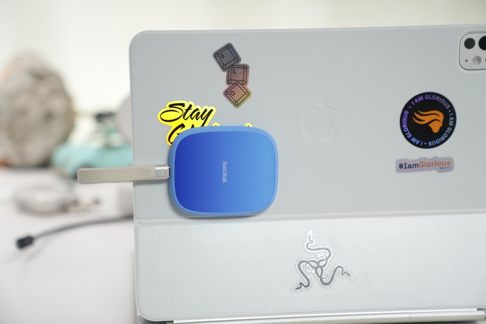 코노(CONO) 240W 40Gbps C타입 케이블 후기 "아이패드프로 13 외장 SDD 하드 연결" 이미지 15