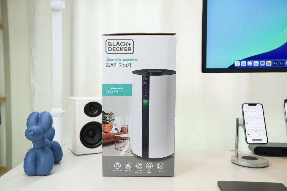 가습기 소음 때문에 고민했다면, 블랙앤데커 초음파 가습기 3.5L가 답이었다 이미지 4