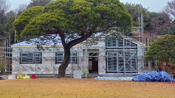 독일식창호 청주 남계리 목조주택 창호기밀시공