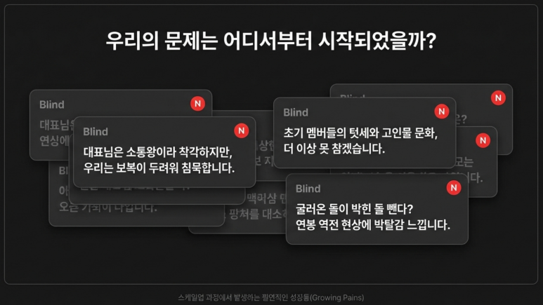 게시판에 올라온 불만