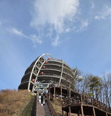 만천하스카이워크 짚라인매표소 이미지