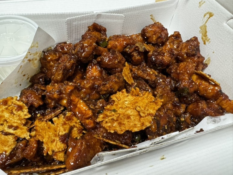 단양흑마늘닭강정 이미지