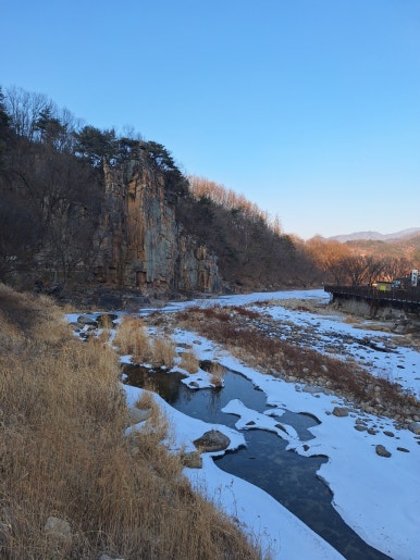 사인암 주차장 이미지