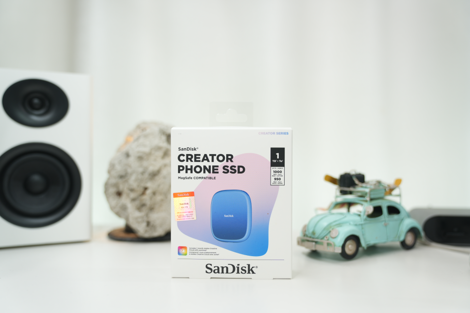 외장 SSD 선택 기준 "샌디스크 Creator Phone SSD" 아이패드프로 외장하드 사용 리뷰 이미지 2