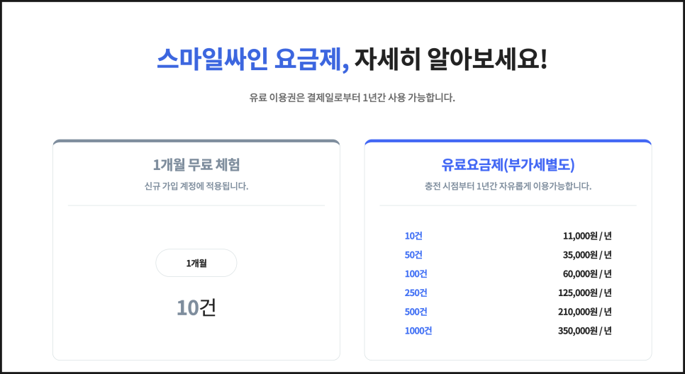 전자계약서 도입 고민된다면, 효성TNS 스마일싸인(SmileSign) 전자서명 & 전자계약서비스 이미지 4