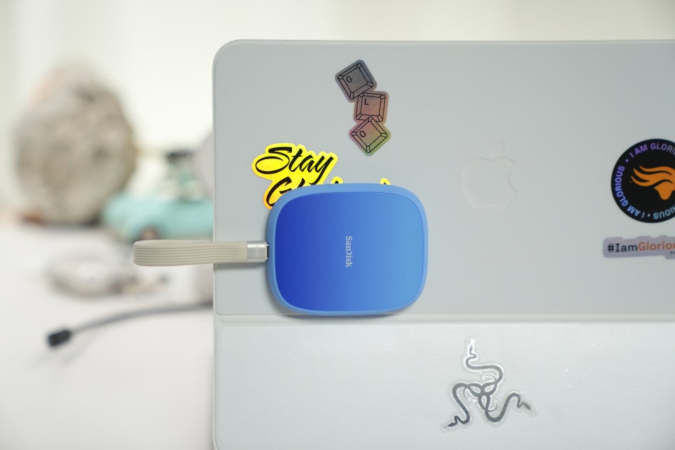 외장 SSD 선택 기준 "샌디스크 Creator Phone SSD" 아이패드프로 외장하드 사용 리뷰 이미지 4