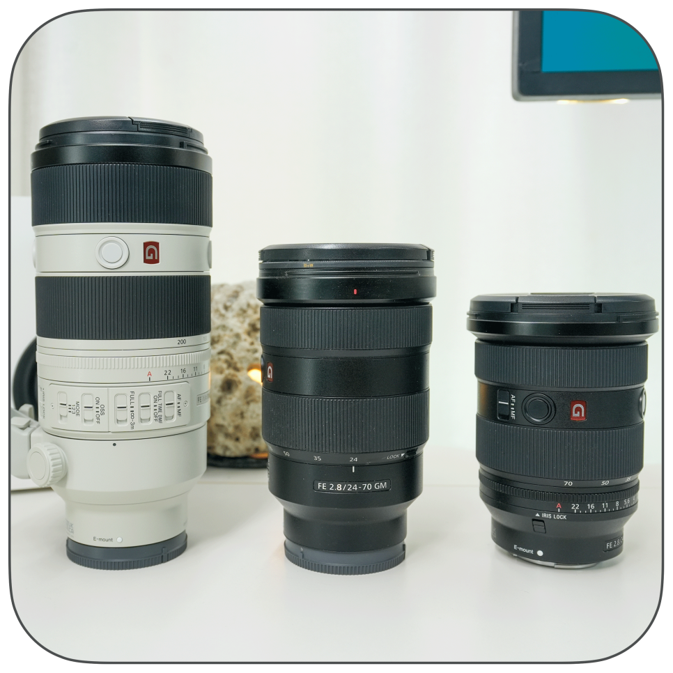 소니 gm 트리니티 렌즈 - sel2470gm2 · sel1635gm2 · sel70200gm2 후기