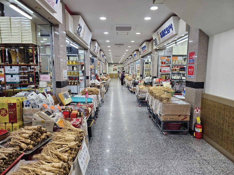 풍기인삼시장 이미지