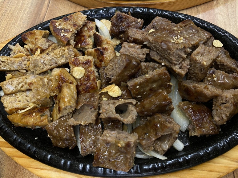 원시인마늘떡갈비 이미지