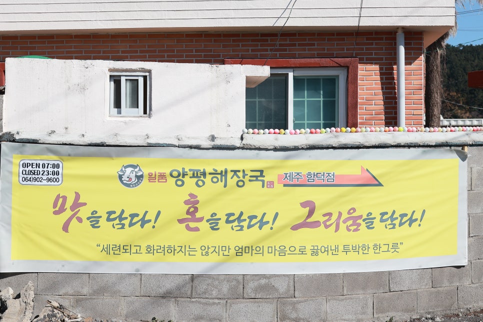 일품양평해장국 제주함덕점 사진 6