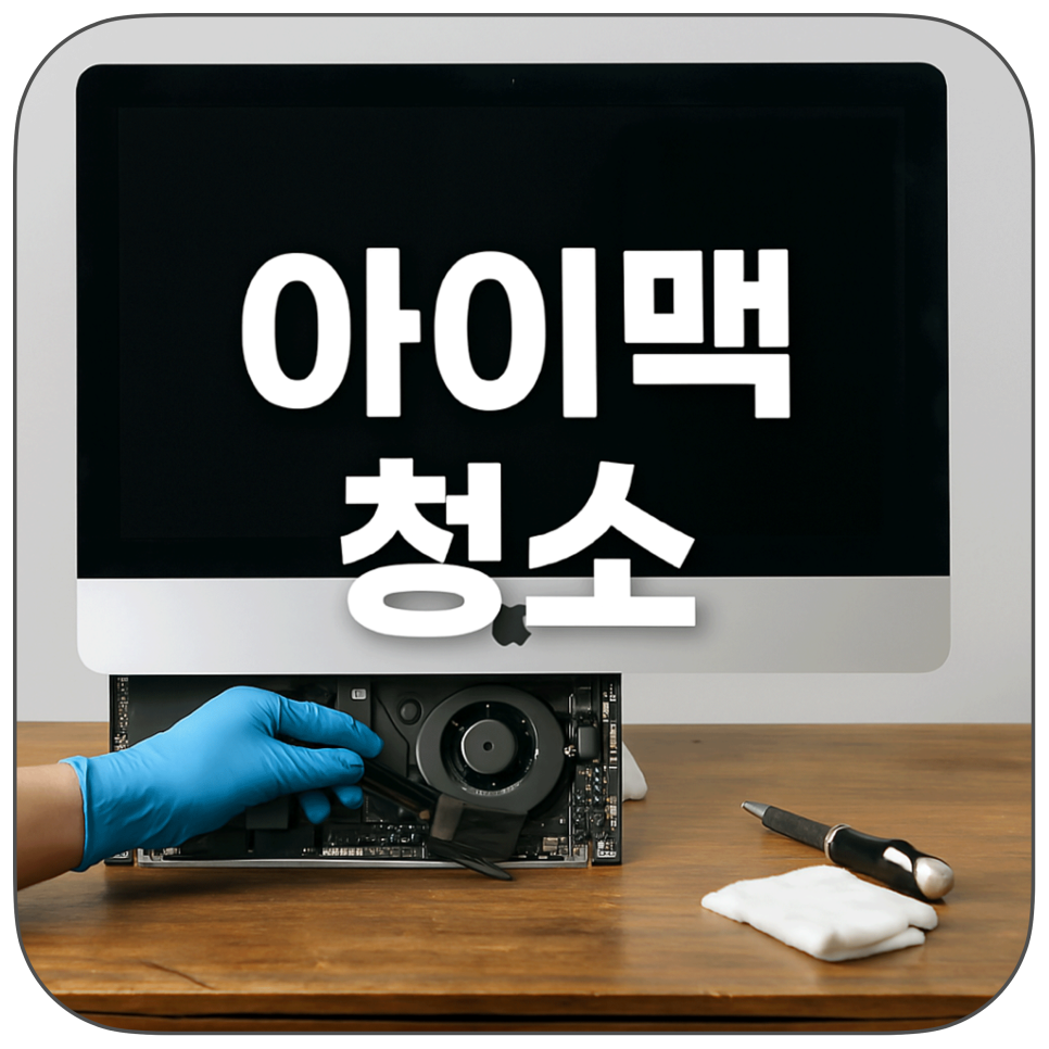 애플 아이맥이 느려졌다면 수리나 업그레이드보다 먼저 확인해야 할 것!!  아이맥 27인치 발열 청소
