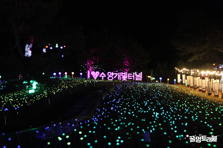 수양개빛터널 이미지