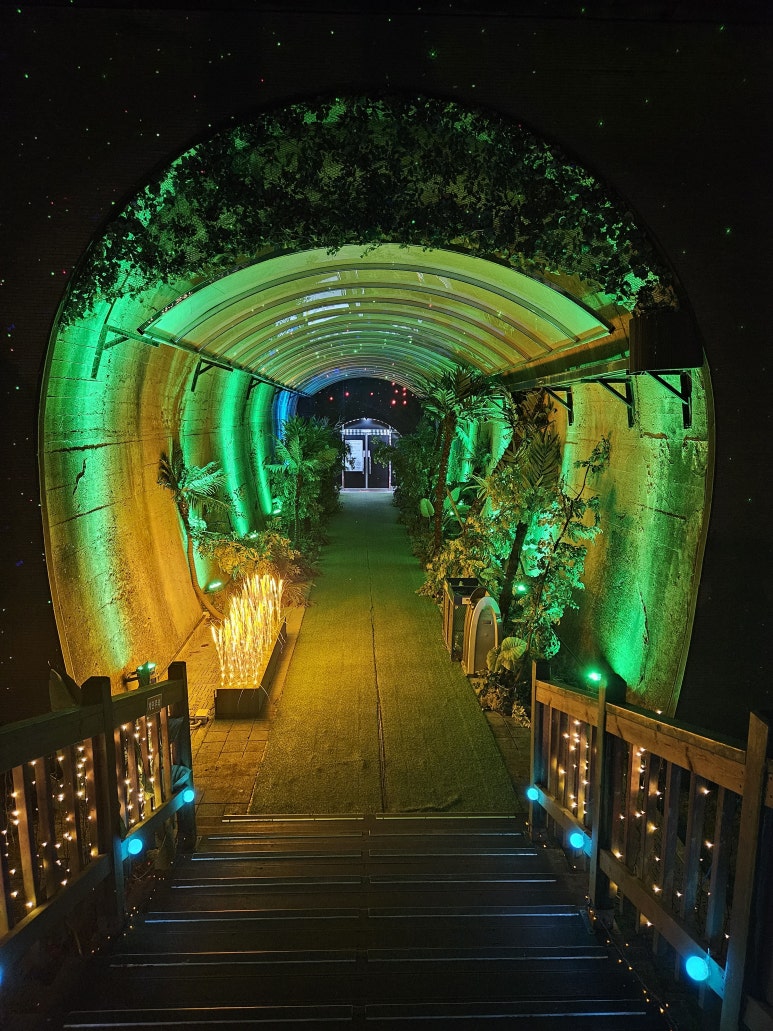 수양개빛터널 이미지