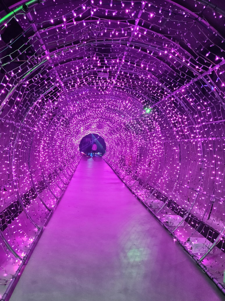 수양개빛터널 이미지